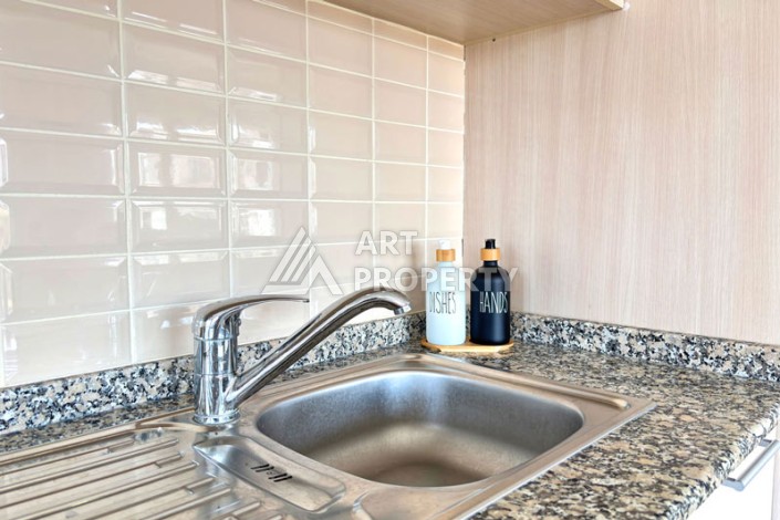 Просторный пентхаус 4+2 с видом на море в центре Алании - Ракурс 12