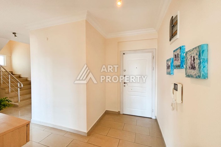 Просторный пентхаус 4+2 с видом на море в центре Алании - Ракурс 23