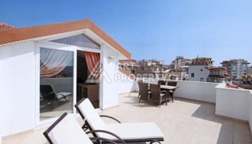 Просторный пентхаус 4+2 с видом на море в центре Алании - Ракурс 58