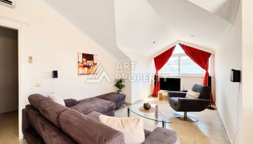 Просторный пентхаус 4+2 с видом на море в центре Алании - Ракурс 67