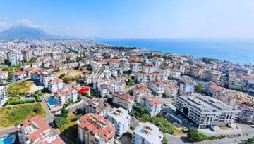 Просторный пентхаус 4+2 с видом на море в центре Алании - Ракурс 82