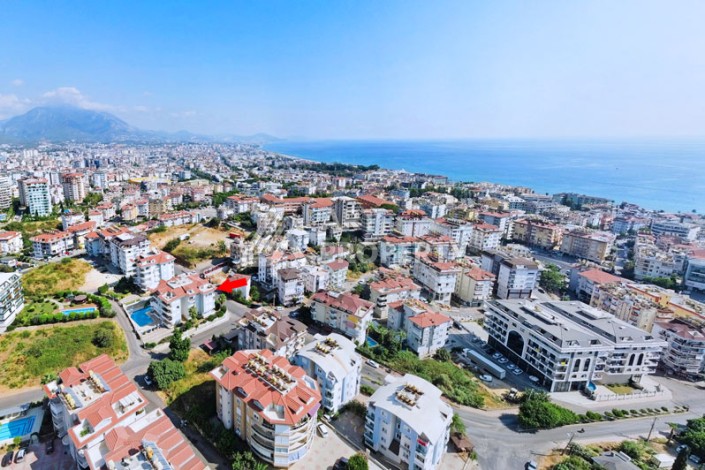 Просторный пентхаус 4+2 с видом на море в центре Алании - Ракурс 81