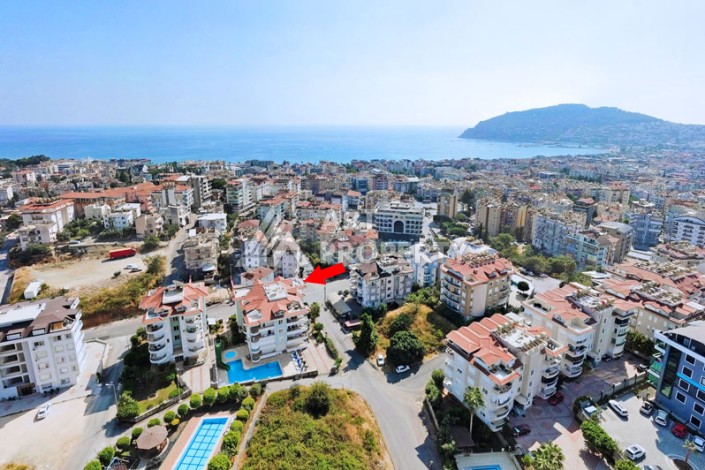 Просторный пентхаус 4+2 с видом на море в центре Алании - Ракурс 82