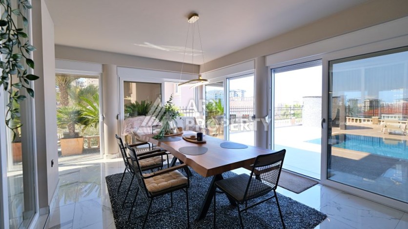 Вилла с личным бассейном после полной реновации в районе Махмутлар, 900 метров до моря - Ракурс 8