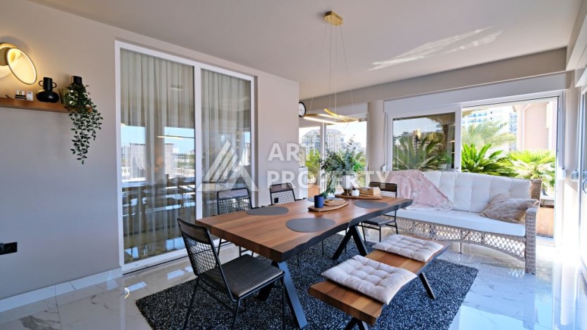 Вилла с личным бассейном после полной реновации в районе Махмутлар, 900 метров до моря - Ракурс 12