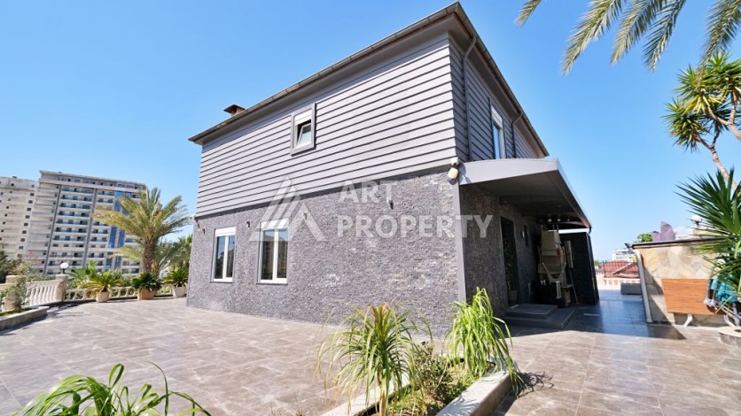 Вилла с личным бассейном после полной реновации в районе Махмутлар, 900 метров до моря - Ракурс 39