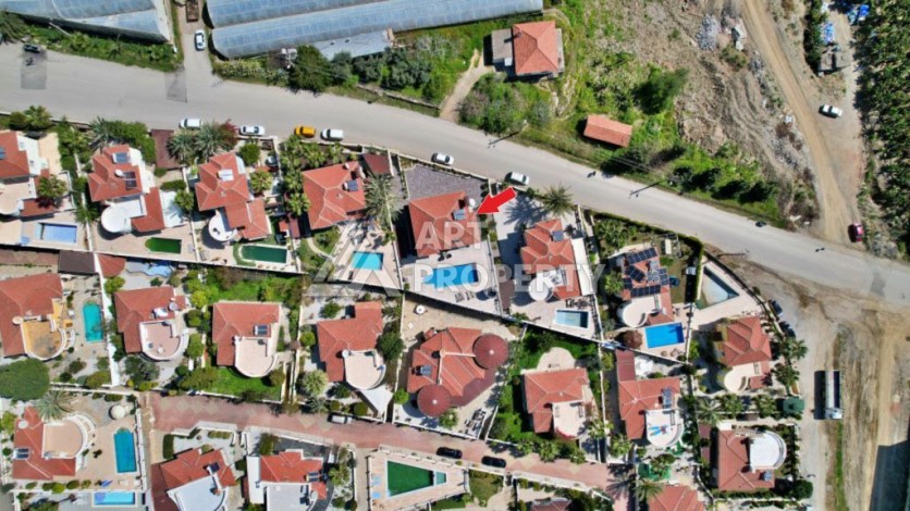 Вилла с личным бассейном после полной реновации в районе Махмутлар, 900 метров до моря - Ракурс 43