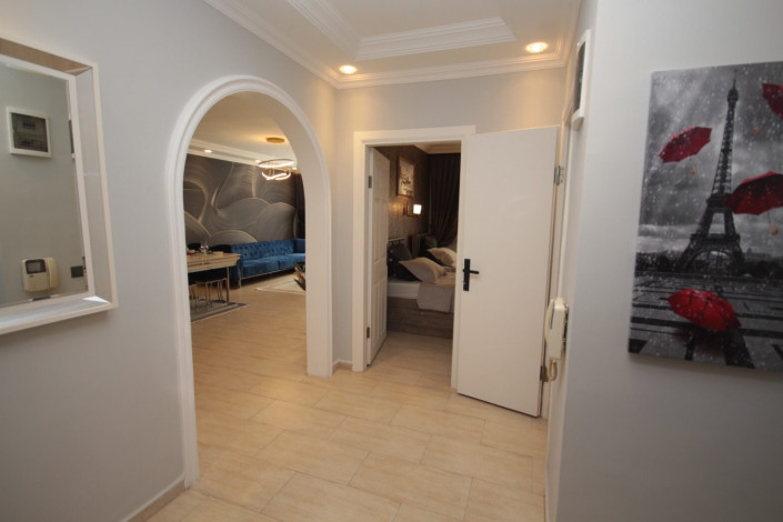 Крупнометражная квартира 2+1 в Тосмуре в 250 м от моря, 130 м2 - Ракурс 9