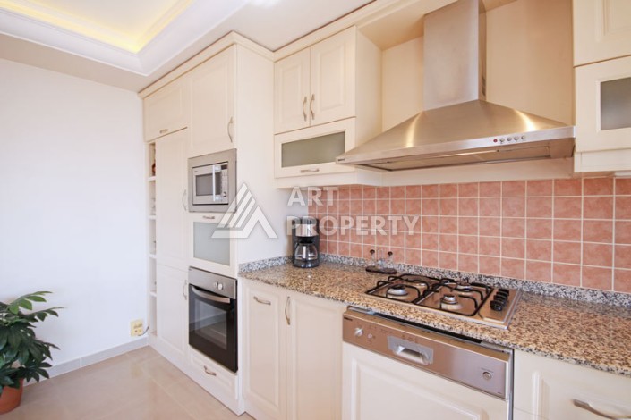 Просторный пентхаус 4+1 с панорамным видом на Средиземное море в Махмутларе - Ракурс 7