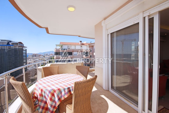 Просторный пентхаус 4+1 с панорамным видом на Средиземное море в Махмутларе - Ракурс 9