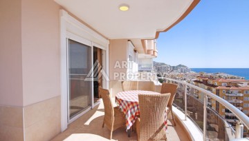 Просторный пентхаус 4+1 с панорамным видом на Средиземное море в Махмутларе - Ракурс 11