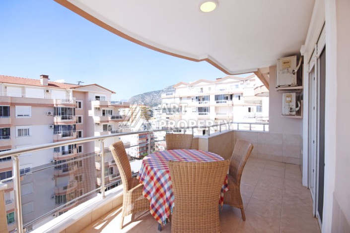 Просторный пентхаус 4+1 с панорамным видом на Средиземное море в Махмутларе - Ракурс 12