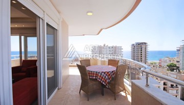 Просторный пентхаус 4+1 с панорамным видом на Средиземное море в Махмутларе - Ракурс 14