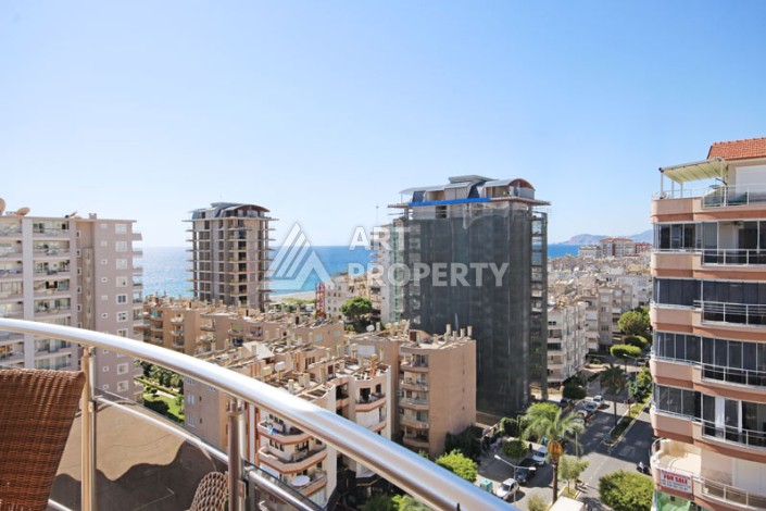 Просторный пентхаус 4+1 с панорамным видом на Средиземное море в Махмутларе - Ракурс 15