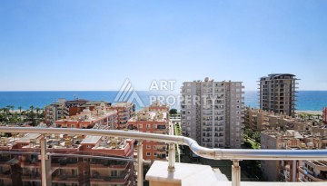 Просторный пентхаус 4+1 с панорамным видом на Средиземное море в Махмутларе - Ракурс 17