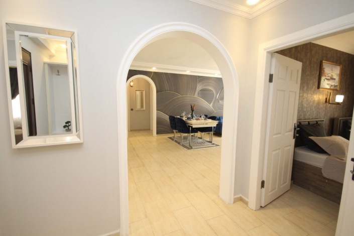 Крупнометражная квартира 2+1 в Тосмуре в 250 м от моря, 130 м2 - Ракурс 11