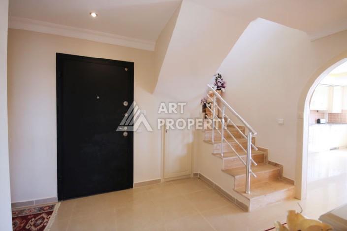 Просторный пентхаус 4+1 с панорамным видом на Средиземное море в Махмутларе - Ракурс 20