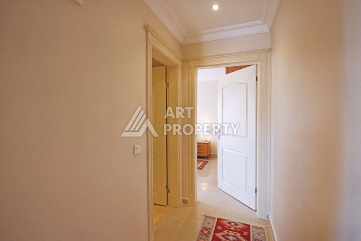 Просторный пентхаус 4+1 с панорамным видом на Средиземное море в Махмутларе - Ракурс 24