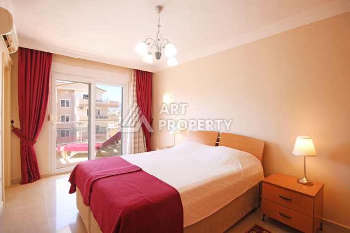 Просторный пентхаус 4+1 с панорамным видом на Средиземное море в Махмутларе - Ракурс 27