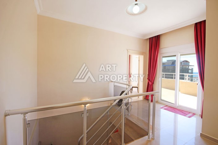 Просторный пентхаус 4+1 с панорамным видом на Средиземное море в Махмутларе - Ракурс 37