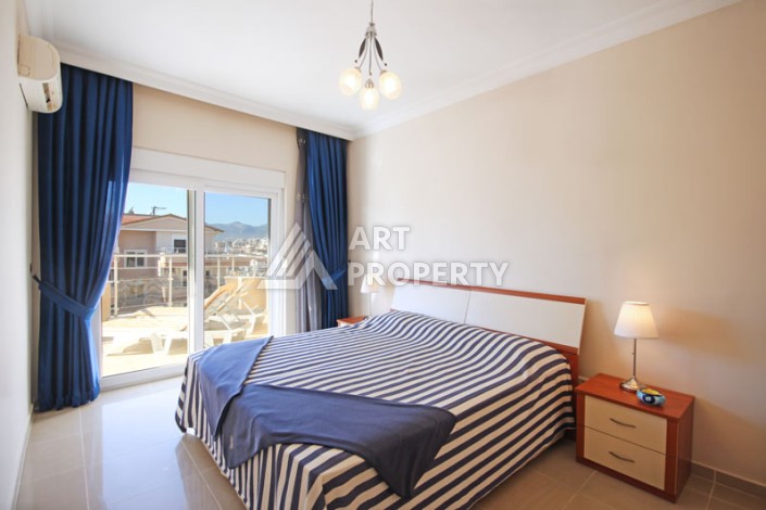 Просторный пентхаус 4+1 с панорамным видом на Средиземное море в Махмутларе - Ракурс 51