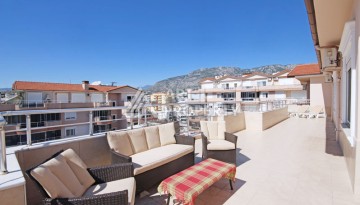 Просторный пентхаус 4+1 с панорамным видом на Средиземное море в Махмутларе - Ракурс 56