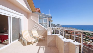 Просторный пентхаус 4+1 с панорамным видом на Средиземное море в Махмутларе - Ракурс 58