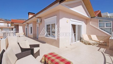 Просторный пентхаус 4+1 с панорамным видом на Средиземное море в Махмутларе - Ракурс 59