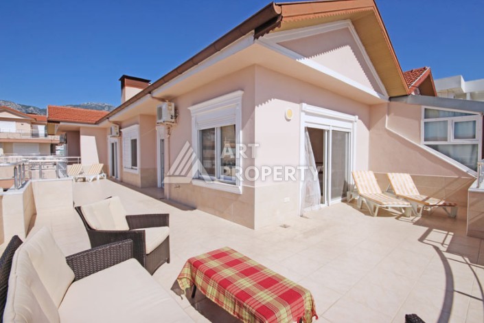 Просторный пентхаус 4+1 с панорамным видом на Средиземное море в Махмутларе - Ракурс 58