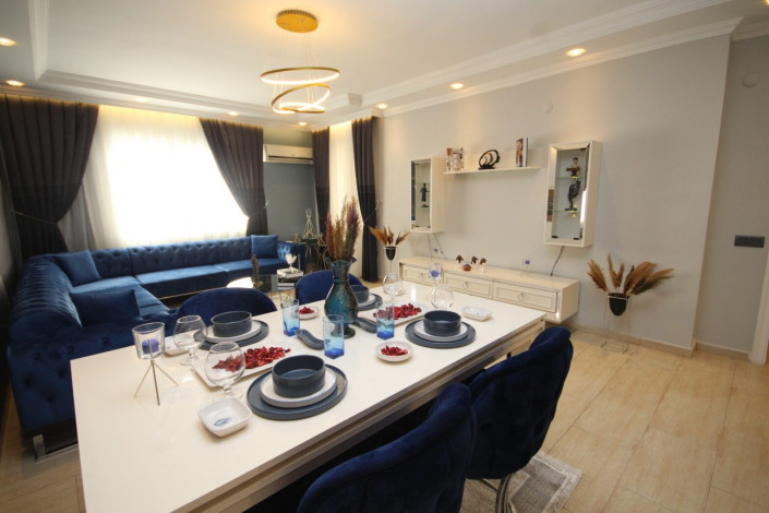 Крупнометражная квартира 2+1 в Тосмуре в 250 м от моря, 130 м2 - Ракурс 15