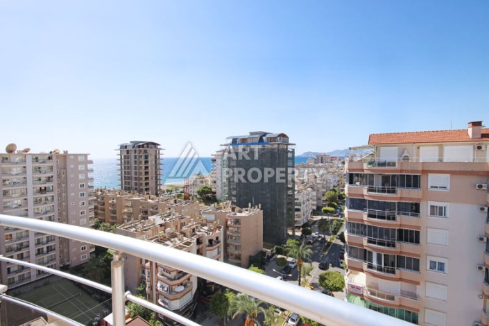 Просторный пентхаус 4+1 с панорамным видом на Средиземное море в Махмутларе - Ракурс 60