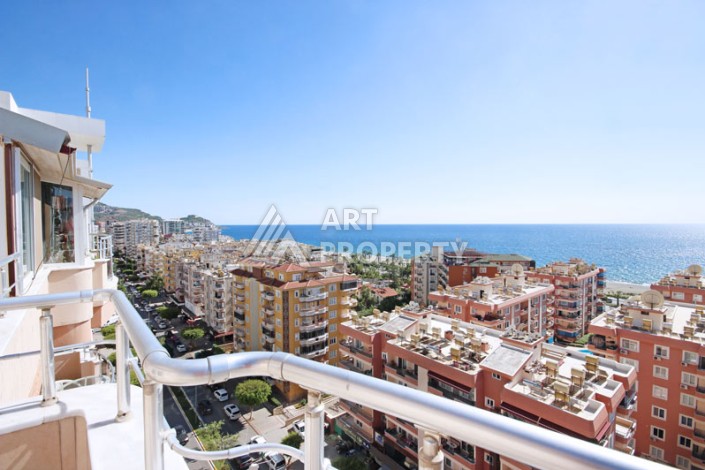 Просторный пентхаус 4+1 с панорамным видом на Средиземное море в Махмутларе - Ракурс 63