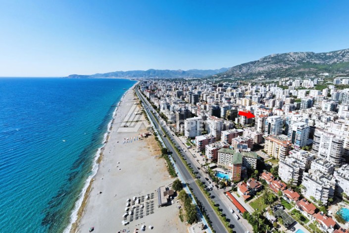 Просторный пентхаус 4+1 с панорамным видом на Средиземное море в Махмутларе - Ракурс 74