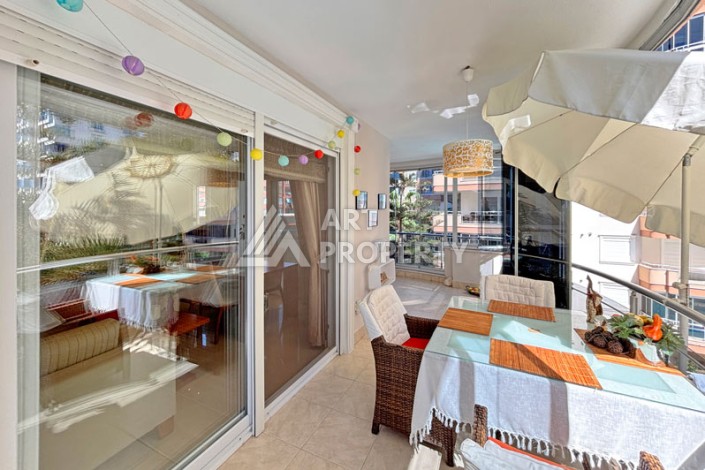 Просторная квартира 2+1 в ухоженном комплексе у моря в районе Махмутлар - Ракурс 15