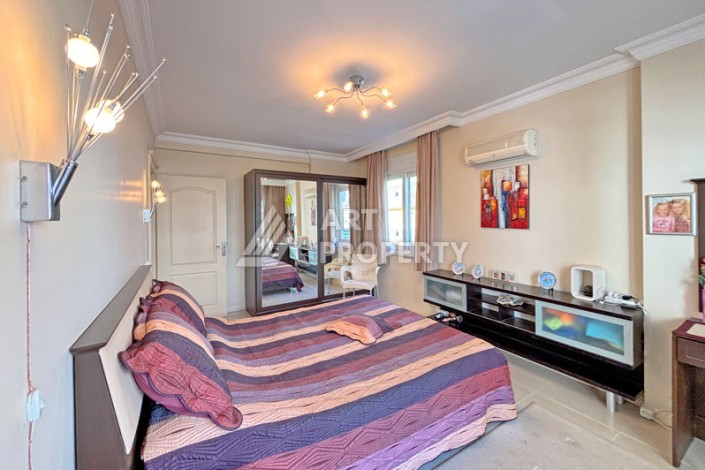 Просторная квартира 2+1 в ухоженном комплексе у моря в районе Махмутлар - Ракурс 22