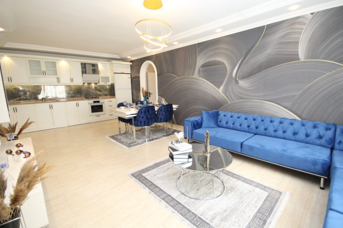 Крупнометражная квартира 2+1 в Тосмуре в 250 м от моря, 130 м2 - Ракурс 19