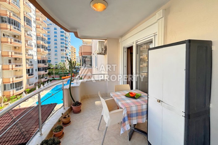 Просторная квартира 2+1 в ухоженном комплексе у моря в районе Махмутлар - Ракурс 32