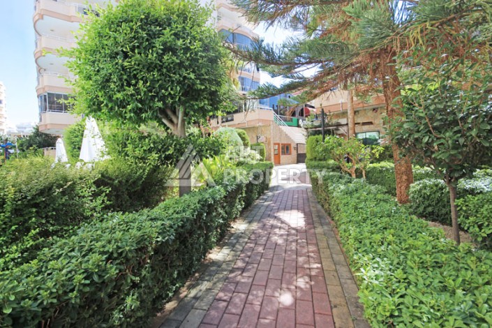 Просторная квартира 2+1 в ухоженном комплексе у моря в районе Махмутлар - Ракурс 43