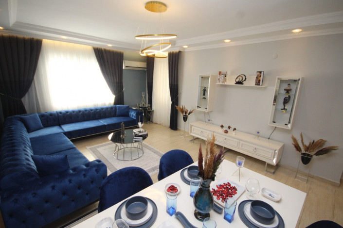 Крупнометражная квартира 2+1 в Тосмуре в 250 м от моря, 130 м2 - Ракурс 21