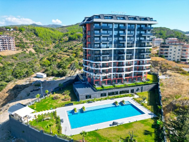 Квартиры 1+1, 2+1, дуплексы 2+1 и 3+1 в элитной качественной резиденции. Демирташ, Алания - Ракурс 1