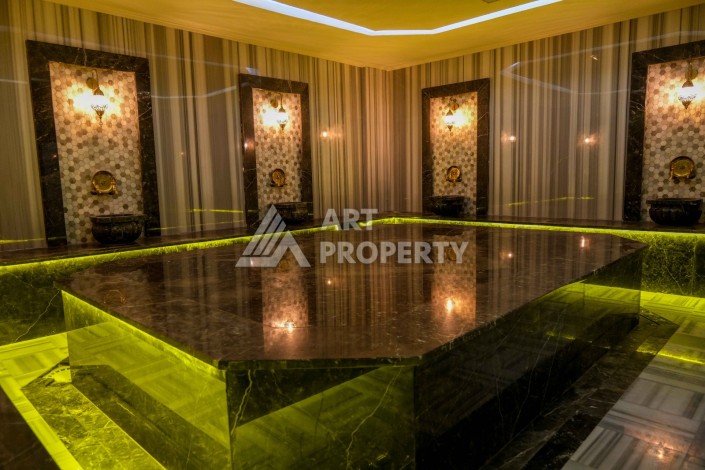 Квартиры 1+1, 2+1, дуплексы 2+1 и 3+1 в элитной качественной резиденции. Демирташ, Алания - Ракурс 11