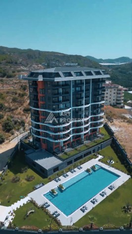 Квартиры 1+1, 2+1, дуплексы 2+1 и 3+1 в элитной качественной резиденции. Демирташ, Алания - Ракурс 39