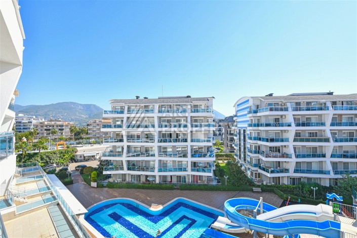 Квартира 1+1 в престижной резиденции, 65 м². Джикджилли, Алания - Ракурс 0