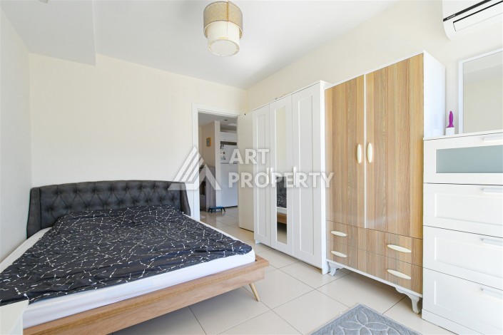 Квартира 1+1 в престижной резиденции, 65 м². Джикджилли, Алания - Ракурс 4