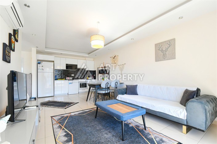 Квартира 1+1 в престижной резиденции, 65 м². Джикджилли, Алания - Ракурс 6