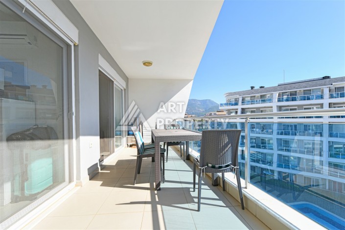 Квартира 1+1 в престижной резиденции, 65 м². Джикджилли, Алания - Ракурс 7