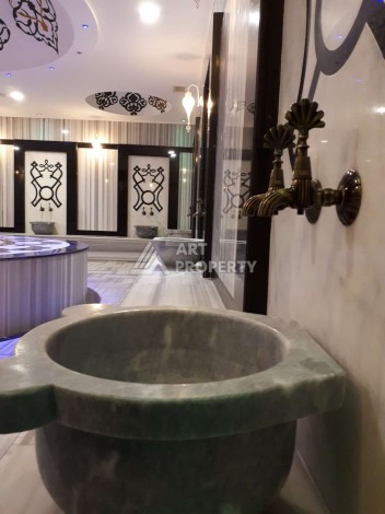 Квартира 1+1 в престижной резиденции, 65 м². Джикджилли, Алания - Ракурс 13