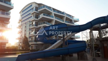 Квартира 1+1 в престижной резиденции, 65 м². Джикджилли, Алания - Ракурс 27