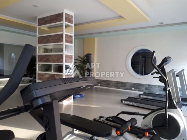 Квартира 1+1 в престижной резиденции, 65 м². Джикджилли, Алания - Ракурс 30