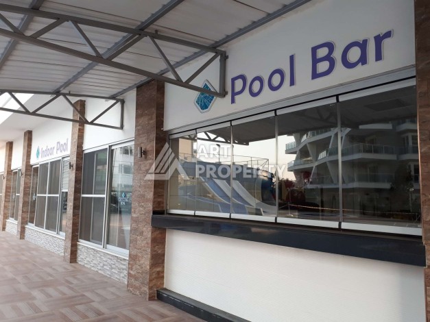 Квартира 1+1 в престижной резиденции, 65 м². Джикджилли, Алания - Ракурс 32